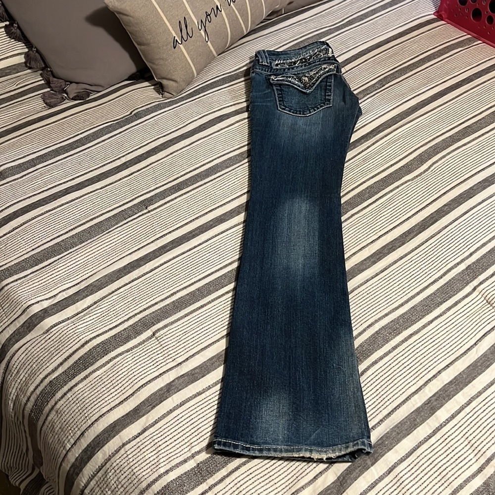 Miss me bootcut jeans.